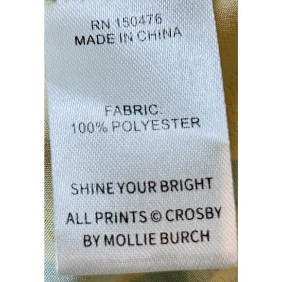 Crosby By Mollie Burch Women’s Tunic Taffy Pattern V-Neck Size Small $175 - Picture 7 of 10